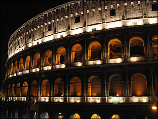 Vue du Colisée de Rome