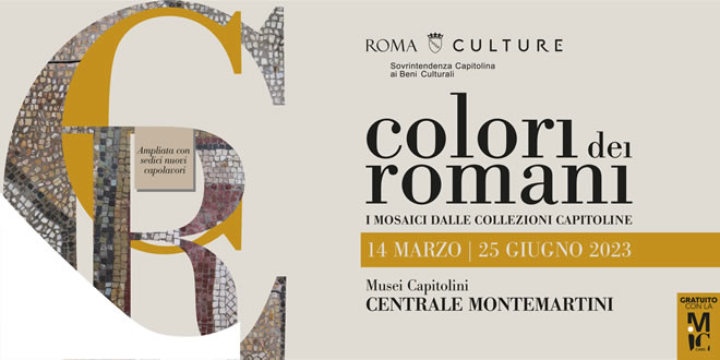 Exposition Couleurs des Romains. Les mosaïques des collections du Capitole 