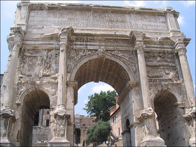 Vue du Forum Romain