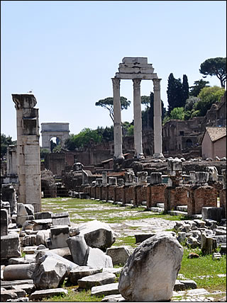 Vue du Forum Romain