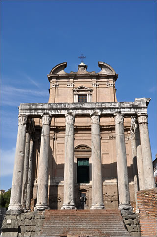 Vue du Forum Romain