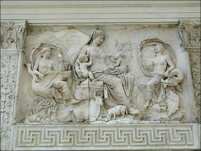 Vue de l'Ara Pacis