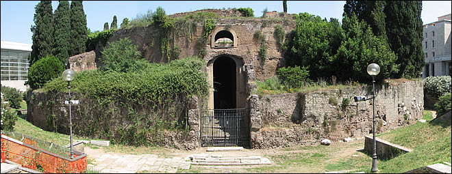 Vue du Mausolée d'Auguste