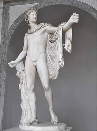 L'Apollon du Belvédère Les musées du Vatican