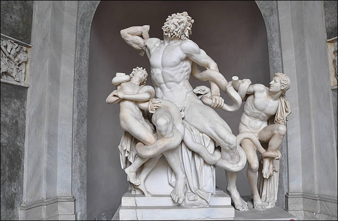 Le groupe du Laocoon Les musées du Vatican
