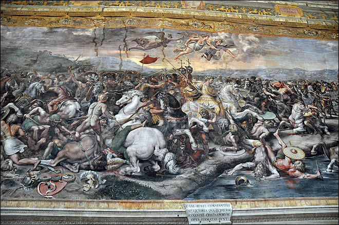 La salle de Constantin Les musées du Vatican
