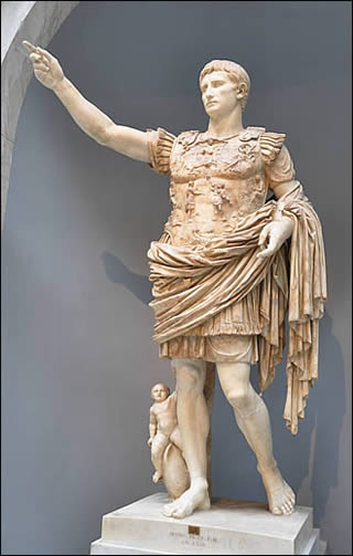 Statue d'Auguste Les musées du Vatican