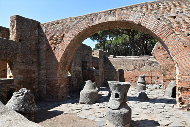 Le Molino Silvano à Ostia Antica