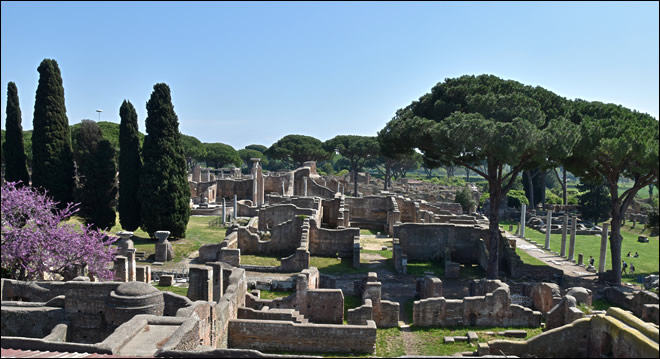 Vue sur Ostia Antica