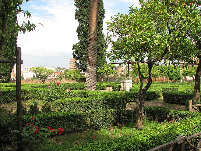 Les jardins Farnèse Le mont Palatin