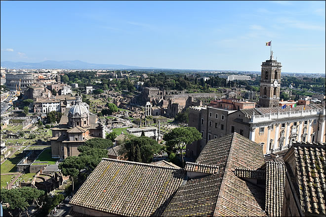 La piazza Venezia