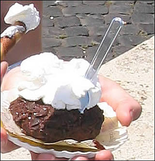 Le tartufo de Tre Scalini Place Navone