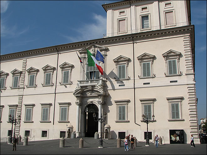 La place du Quirinal