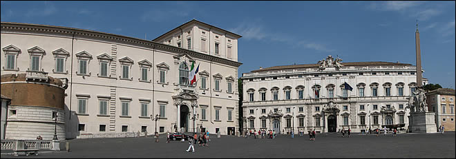 La place du Quirinal