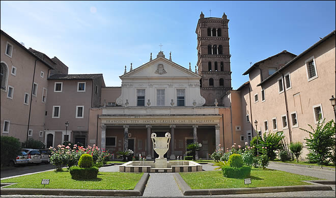L'église Sainte Cécile du Trastevere Sainte Cécile du Trastevere