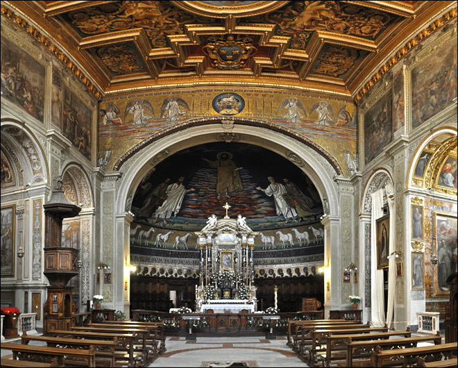 La basilique Saints Côme et Damien