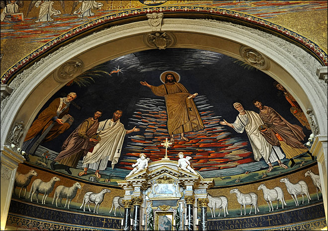 La basilique Saints Côme et Damien