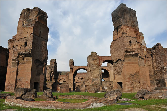 Les thermes de Caracalla