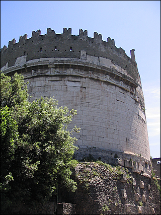 Le tombeau de Caecilia Metella La Via Appia Antica