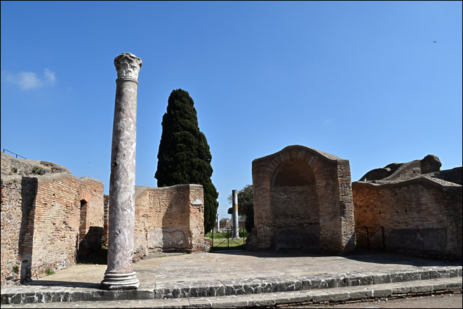 La Guilde de Trajan à Ostia Antica